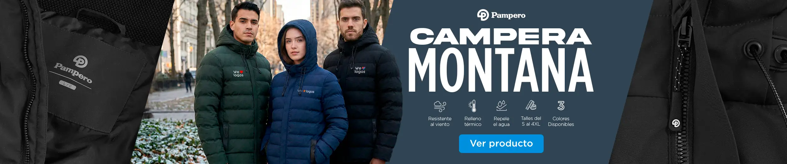 Campera Montana Hombre — Pampero